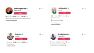 Celebs and Influencers are verified (image via TikTok)